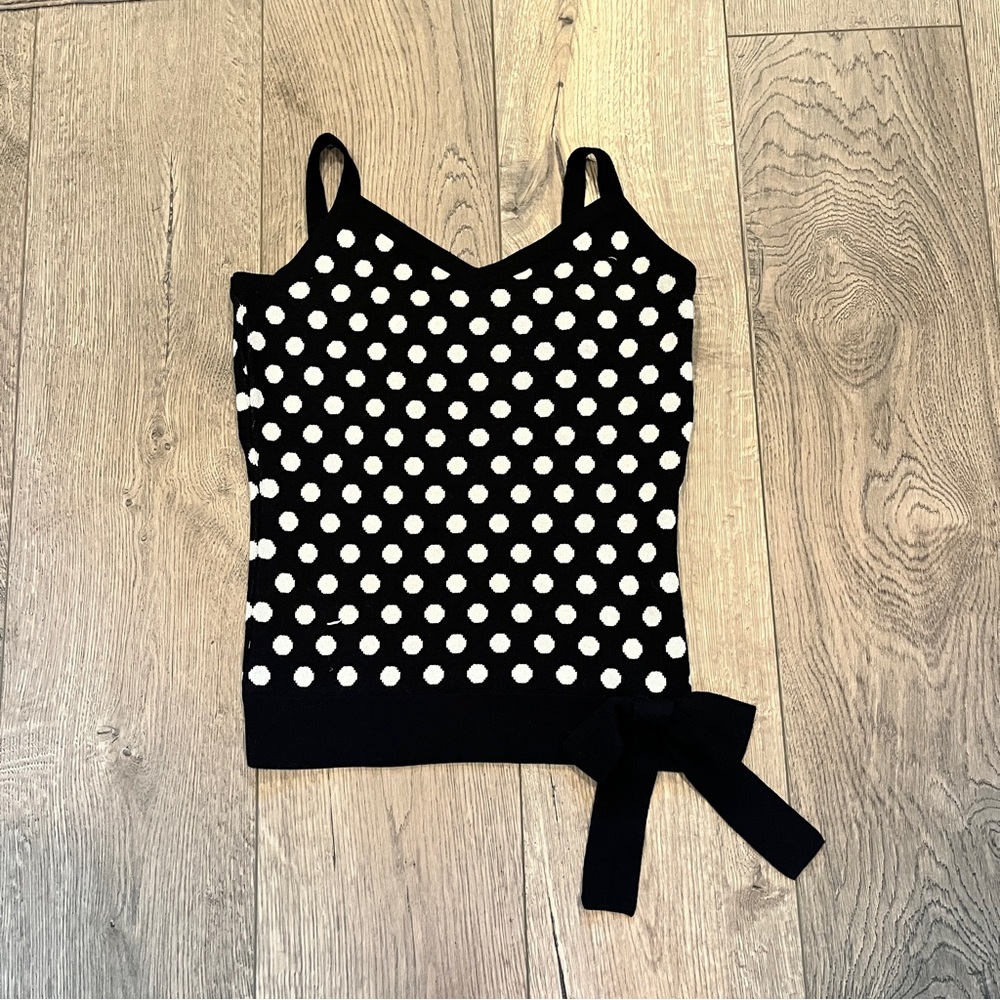 Vintage polka dot top